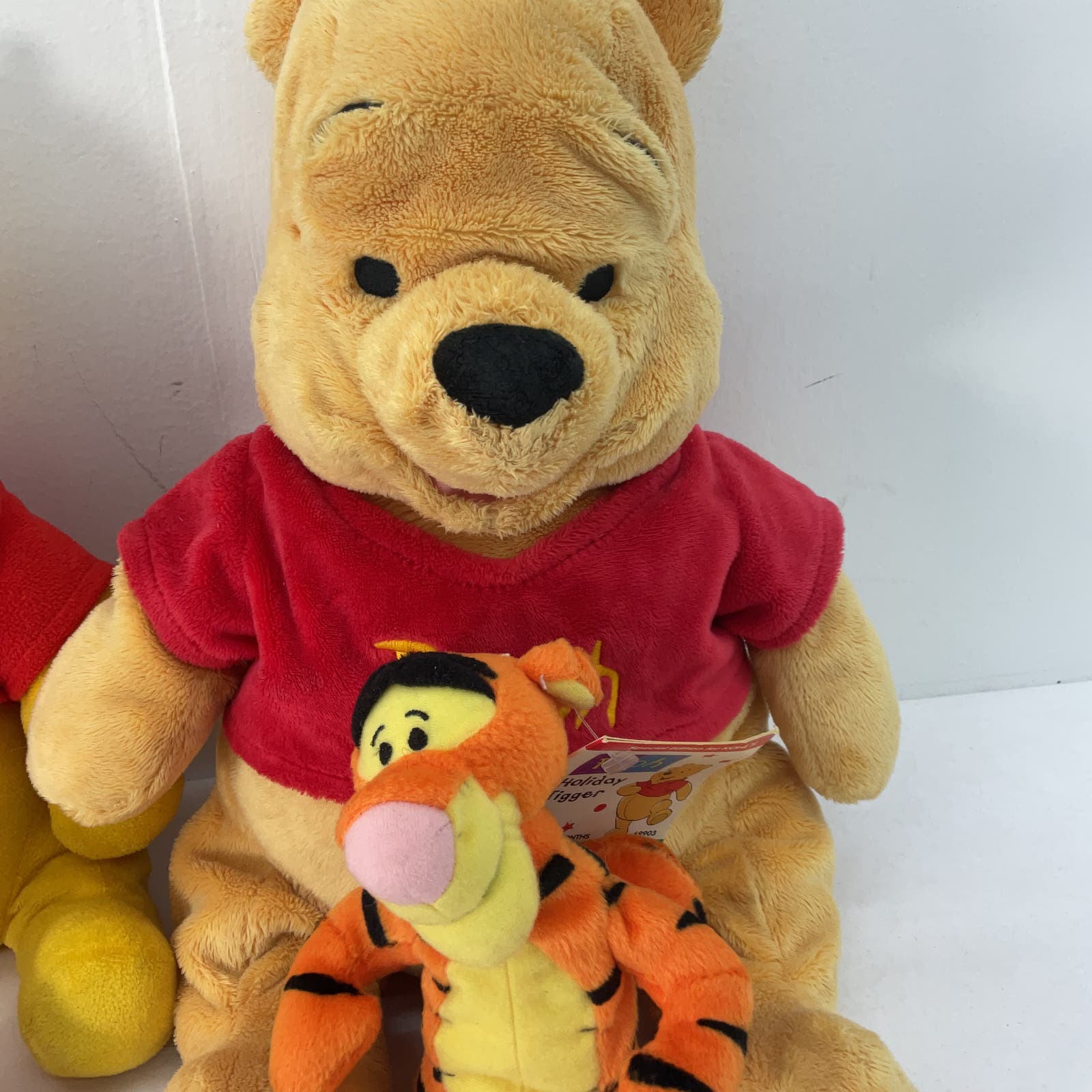 Winnie The Pooh Stuffed Animal Toy Lot Piglet Tigger Disney - Warehouse Toys