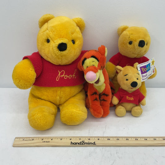 Winnie The Pooh Tigger Disney World Mattel Orange Bear Stuffed Animal Lot - Warehouse Toys