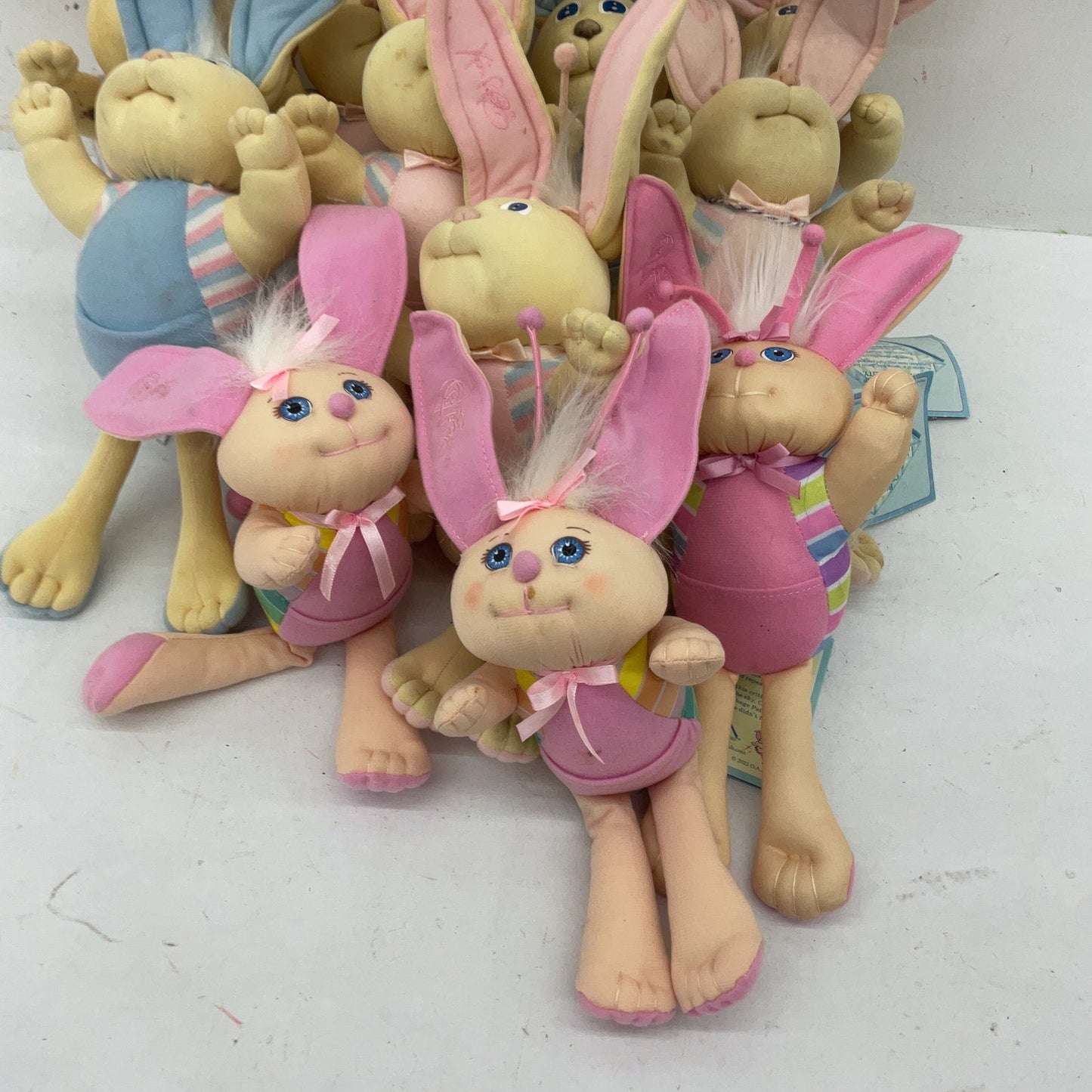 Xavier Roberts CPK Bunny Bees Pink Blue w/ Wings Plush Dolls Stuffed Toy LOT - Warehouse Toys