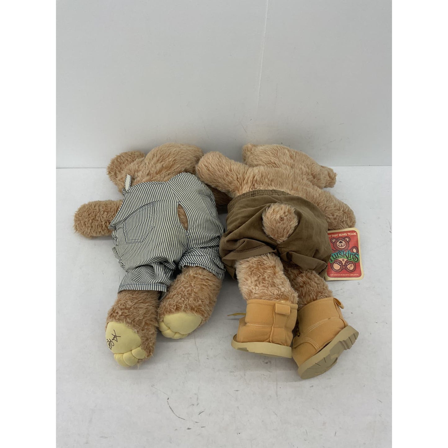 Xavier Roberts Furskins Bear Vintage 80s Stuffed Animal Lot - Warehouse Toys