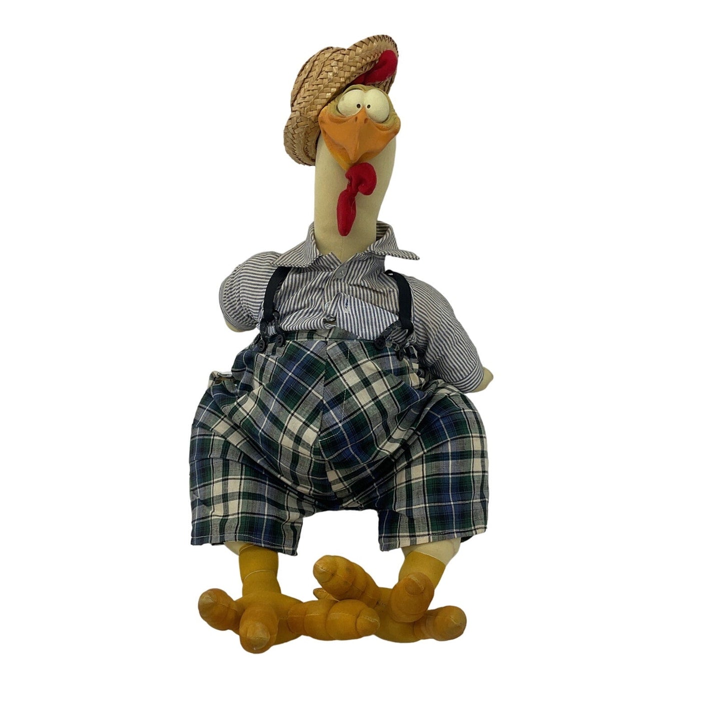 Xavier Roberts Lloyd Chicken Vintage 1996 Plucketts Plush Toy Doll 1990s - Warehouse Toys