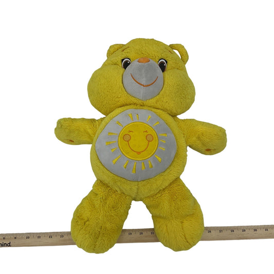 Yellow Funshine Care Bear Plush Doll SOLD AS IS - Warehouse Toys