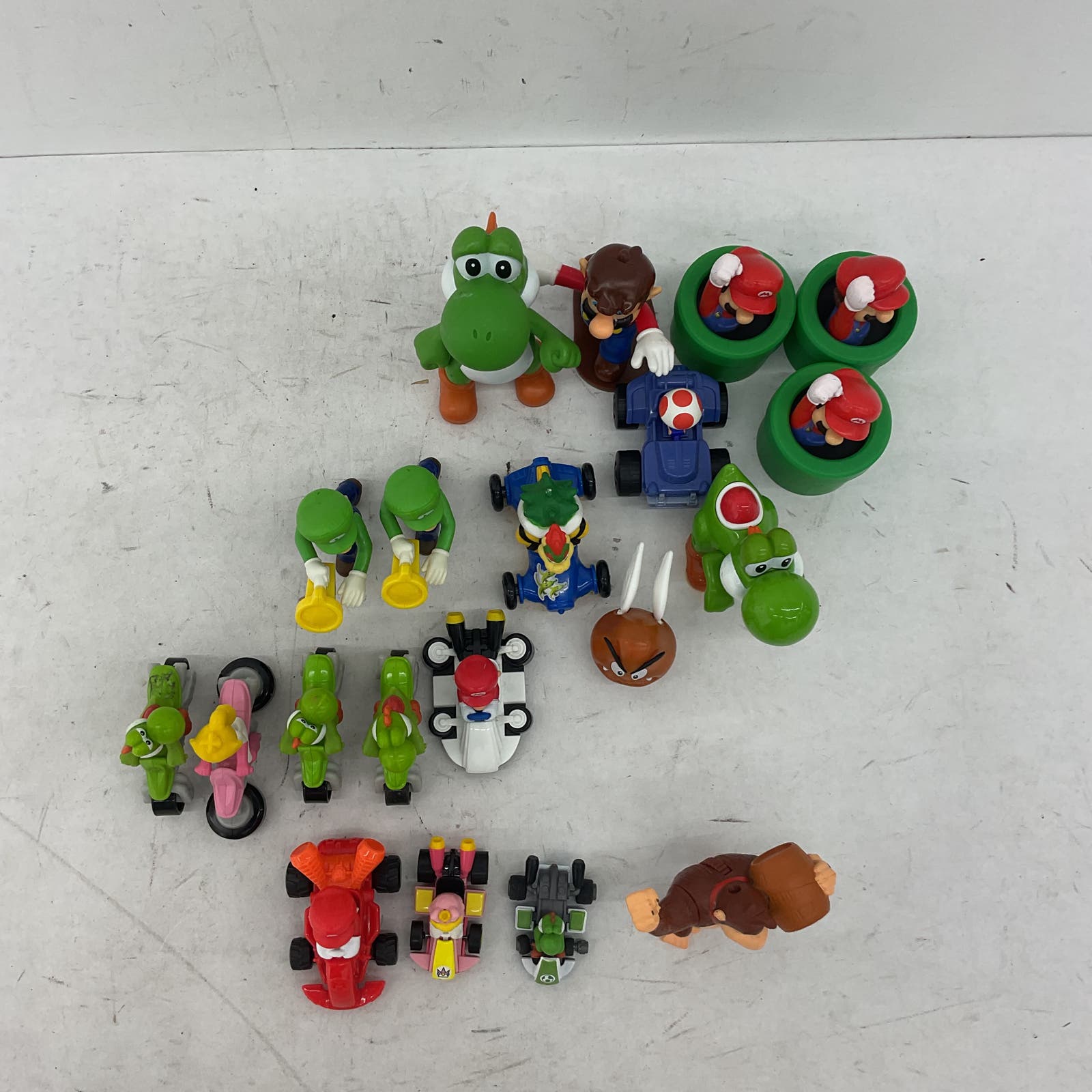 10 Pounds Nintendo Action Figure Toys Lot Super Mario Kart Princess Goomba - Warehouse Toys