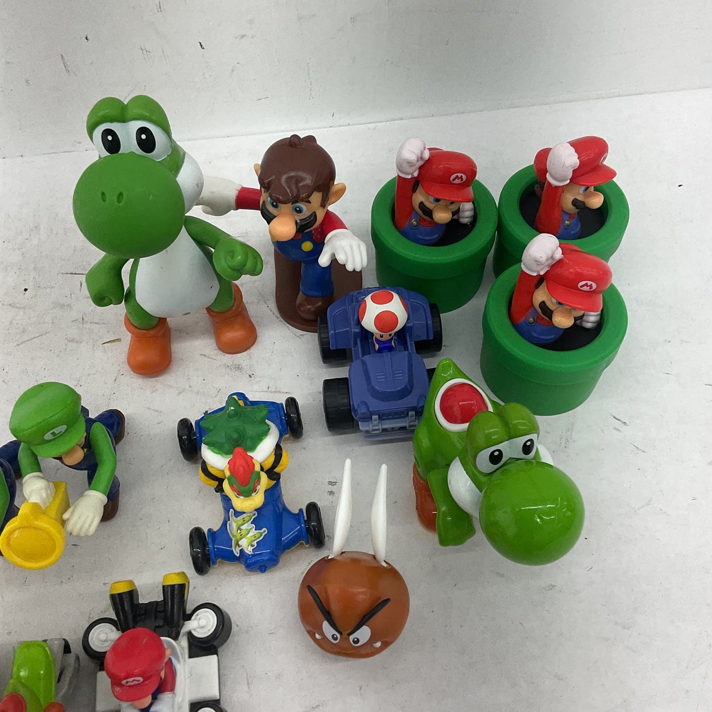 10 Pounds Nintendo Action Figure Toys Lot Super Mario Kart Princess Goomba - Warehouse Toys