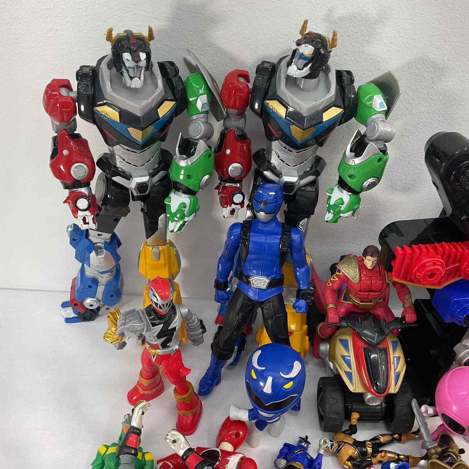 15 lbs Mixed LOT of Power Rangers Action Figures Toys Collection Mighty Morphin - Warehouse Toys