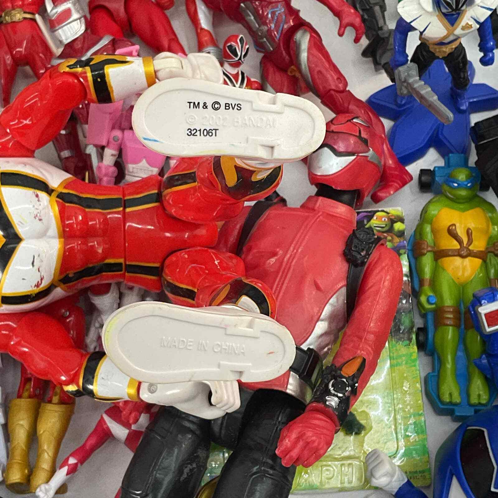 18 lbs Mixed LOT of Power Rangers Action Figures Toys Collection Mighty Morphin - Warehouse Toys