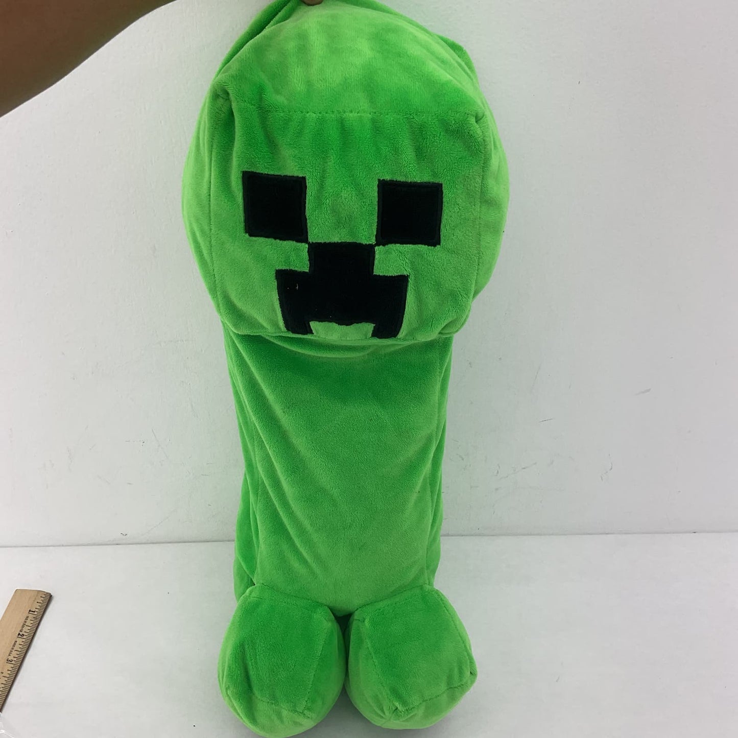 20" Green Minecraft Stuffed Animal Creeper Plush Toy Large - Warehouse Toys