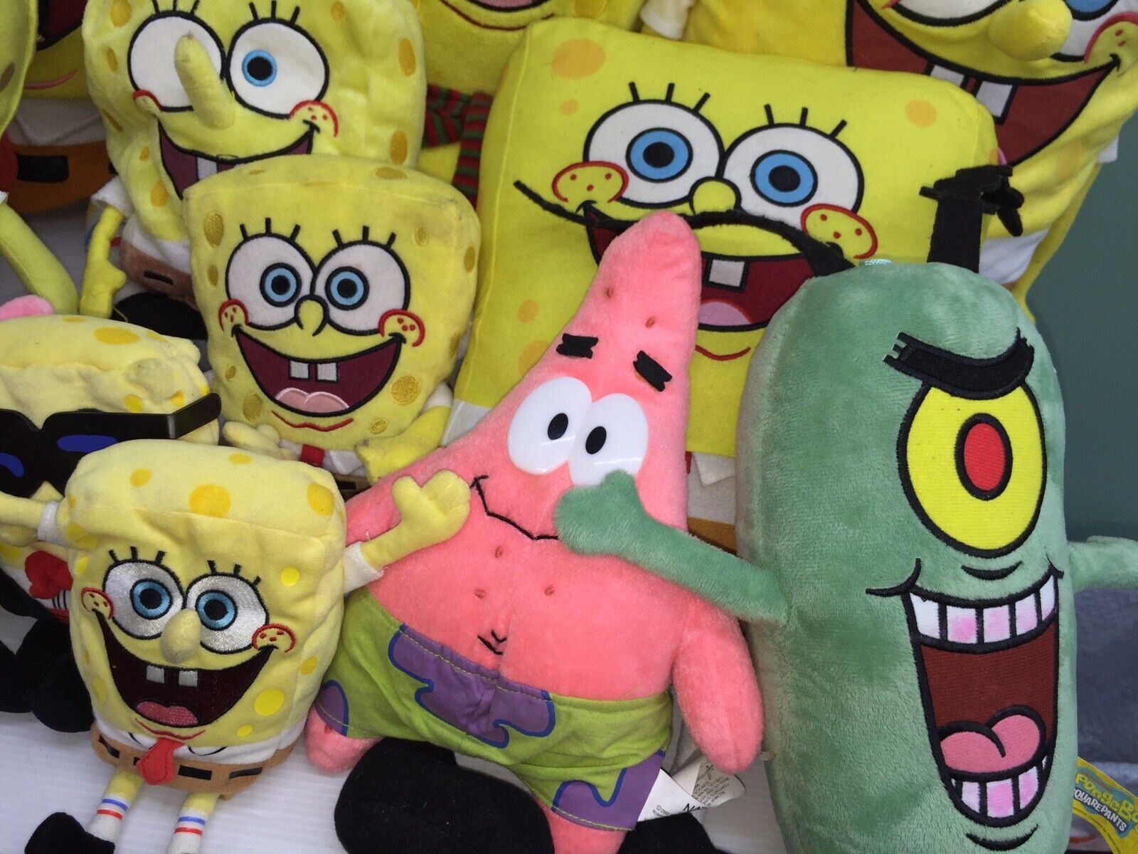 Y2K LOT of 20 SpongeBob SquarePants Gary Nickelodeon Viacom TY Plush Toys -  Warehouse Toys
