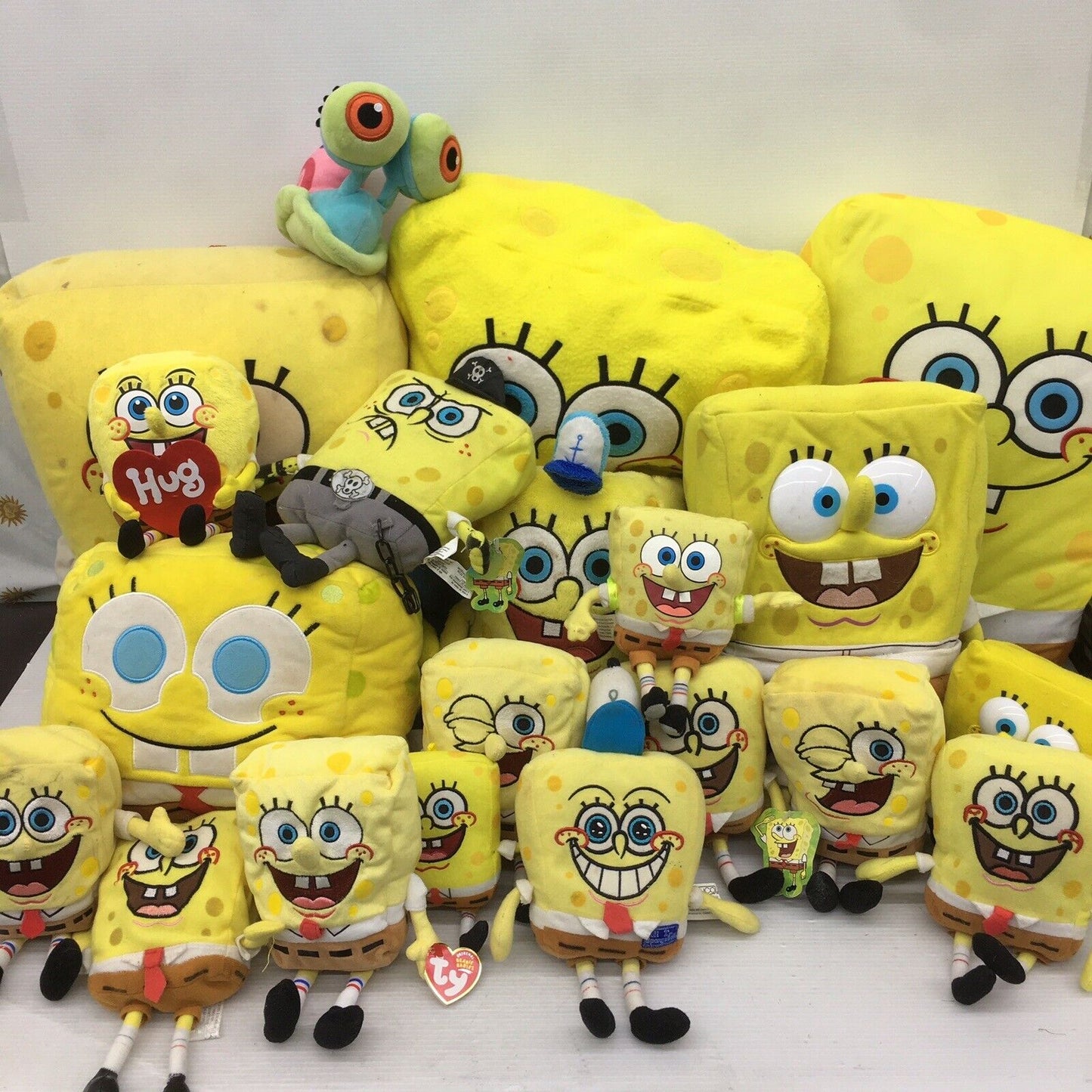 Y2K LOT of 20 SpongeBob SquarePants Gary Nickelodeon Viacom TY