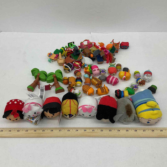 75 pcs LOT of Disney Tsum Tsum Character Plush Vinyl Figures & Accessories Toys - Warehouse Toys