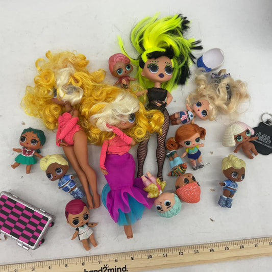 8 Pounds LOL Surprise Fashion Doll Wholesale Lot Yellow Blonde Pink - Warehouse Toys