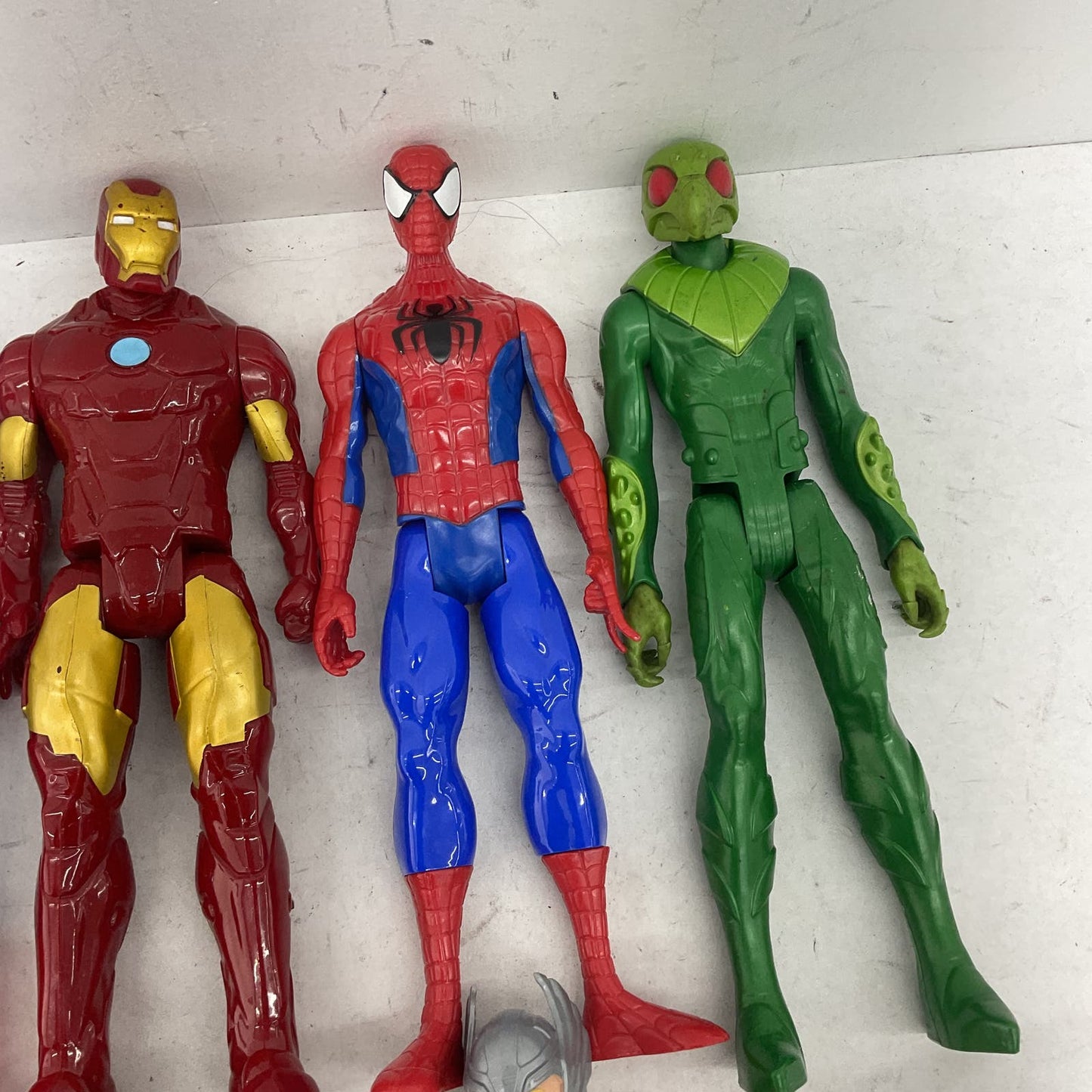 8 Pounds Marvel Superhero Action Figure Comic Movie Toy Lot Spiderman Hulk - Warehouse Toys