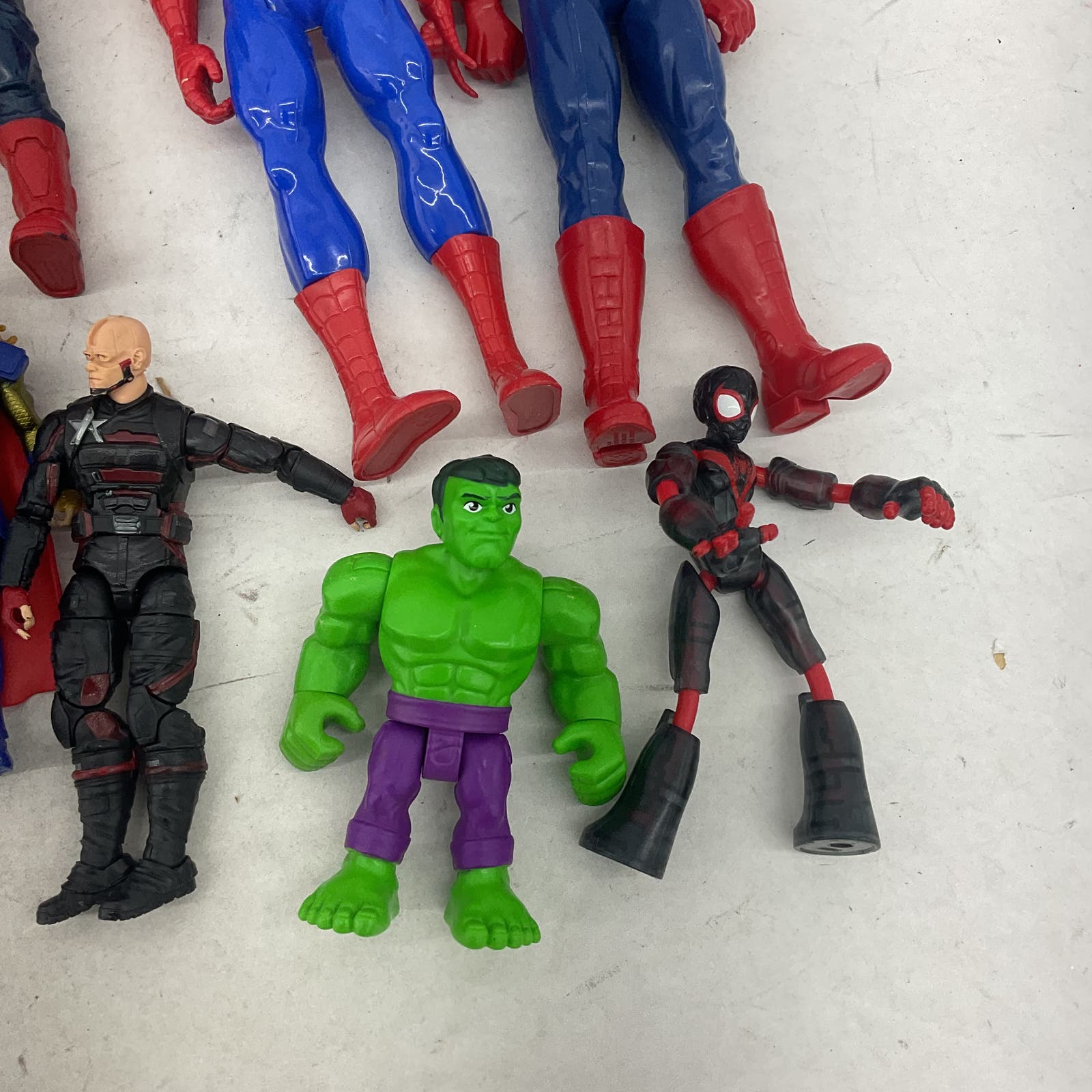 9 Pounds Marvel Action Figure Superhero Toy lot spiderman hulk Wholesale Lot - Warehouse Toys