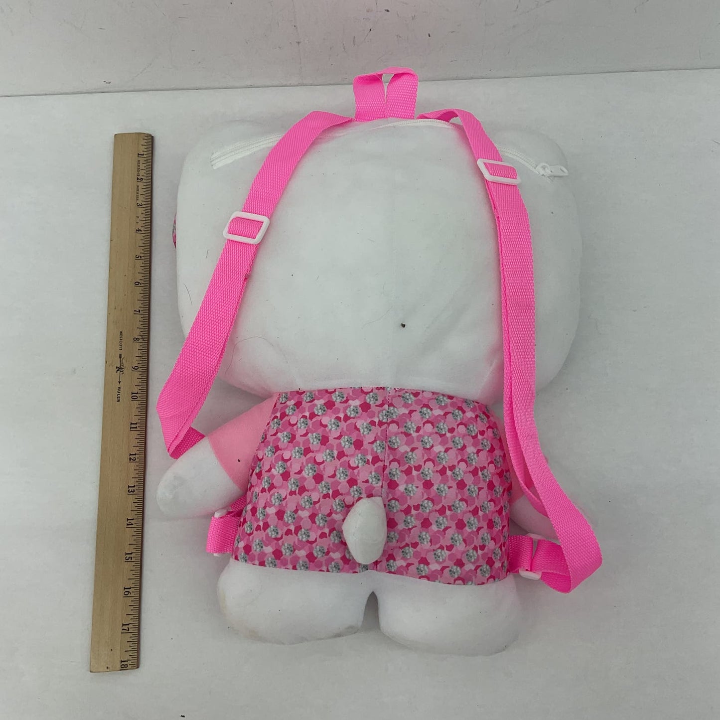 Adorable Sanrio Hello Kitty Pink Stuffed Animal Plush Backpack - Warehouse Toys