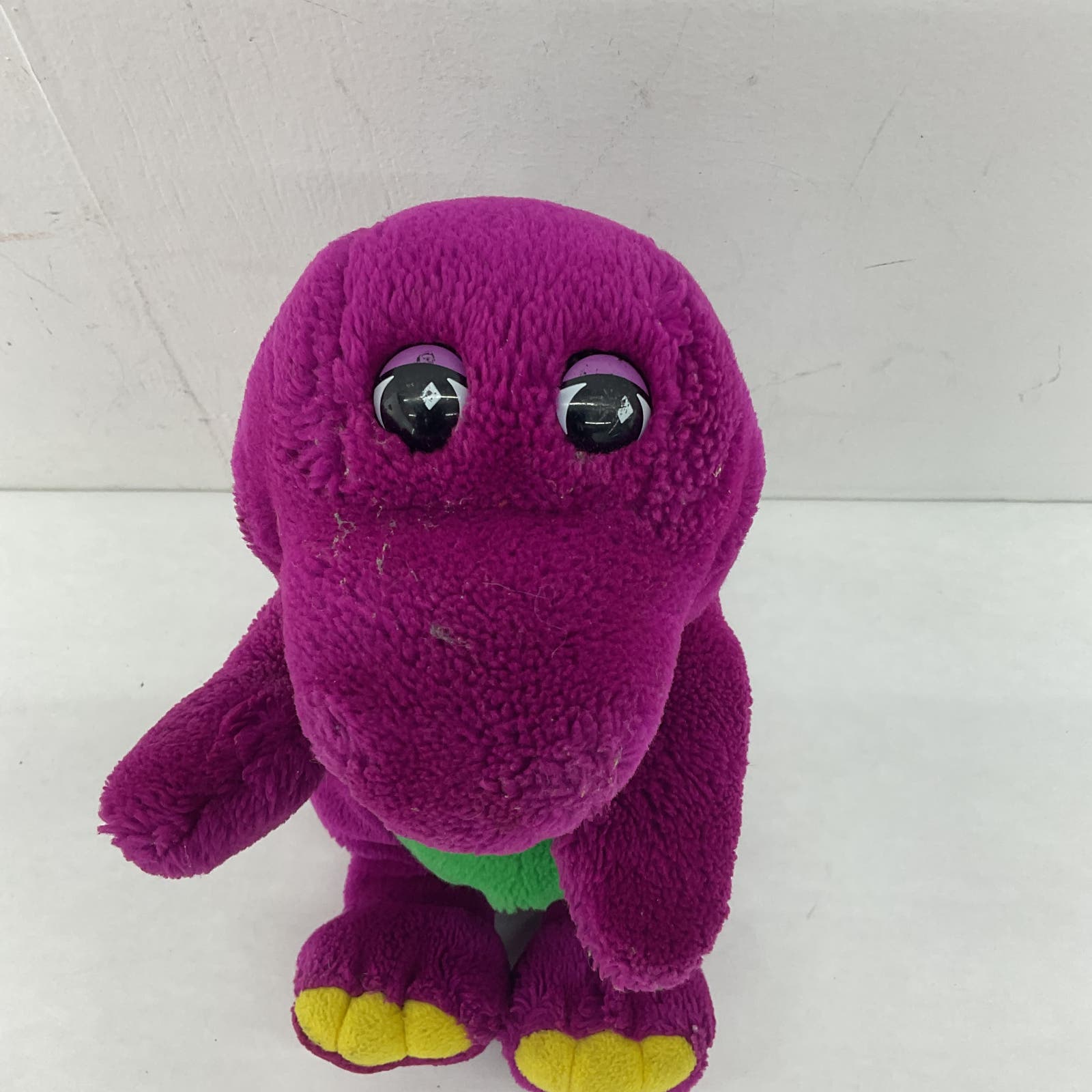 Barney Stuffed Animal - Purple Dinosaur TV Show VTG Plush - Warehouse Toys