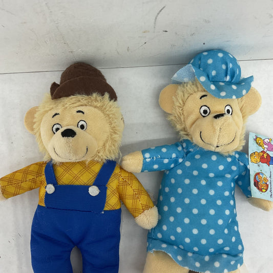 Vintage The Berenstain Bears Mama Bear 18 and Papa Bear 20 Plush