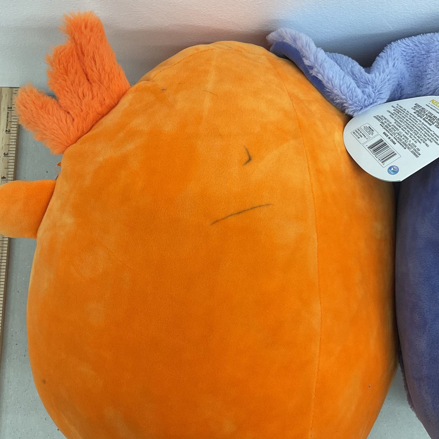 Blue Orange Squishmallows Stuffed Animal Plush Nico - Warehouse Toys