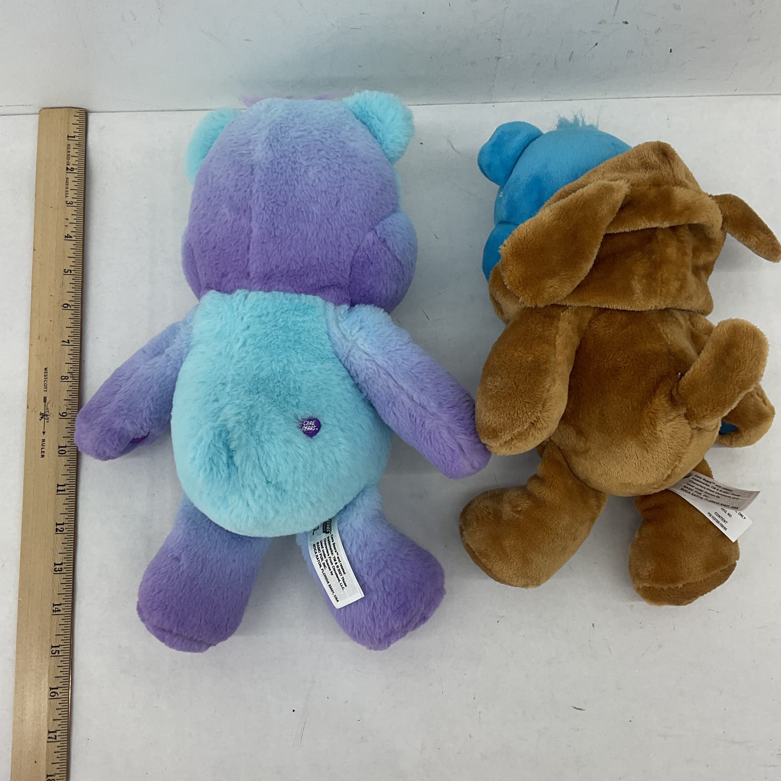 Care Bears Blue Heart Cloud Grumpy Stuffed Animal Lot of 2 - Warehouse Toys