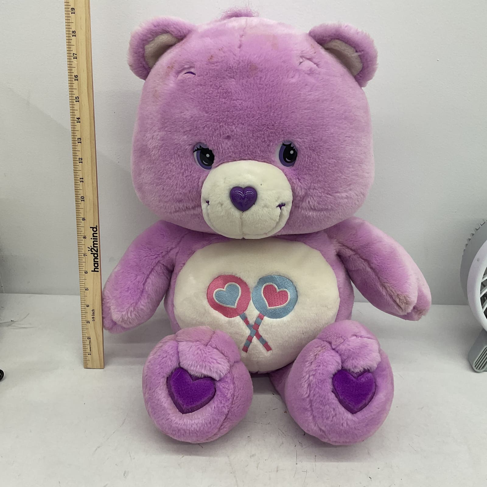 Care Bears Purple Large Share Stuffed Animal Toy - Warehouse Toys