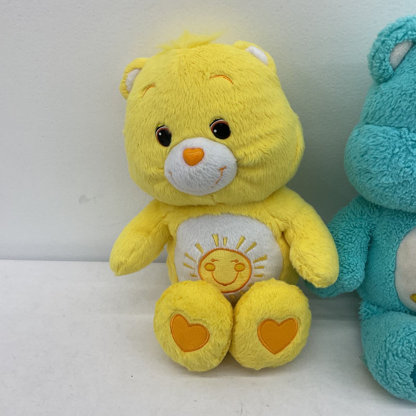 Care Bears Purple Stuffed Animal Sun Star Flower Yellow Purple Blue - Warehouse Toys