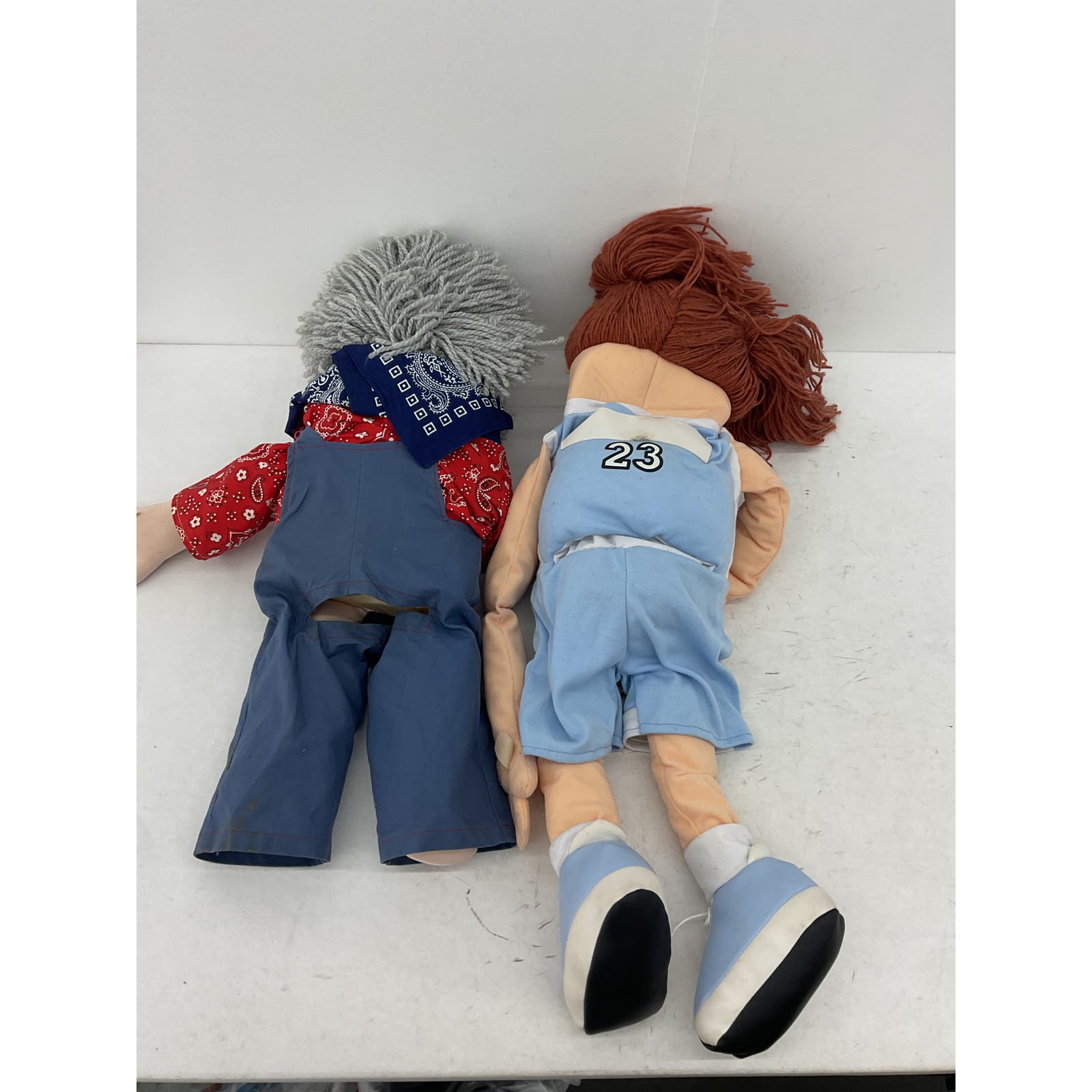 Christian Church Hand And Rod Full Body Plush Puppet Lot of 2 - Warehouse Toys