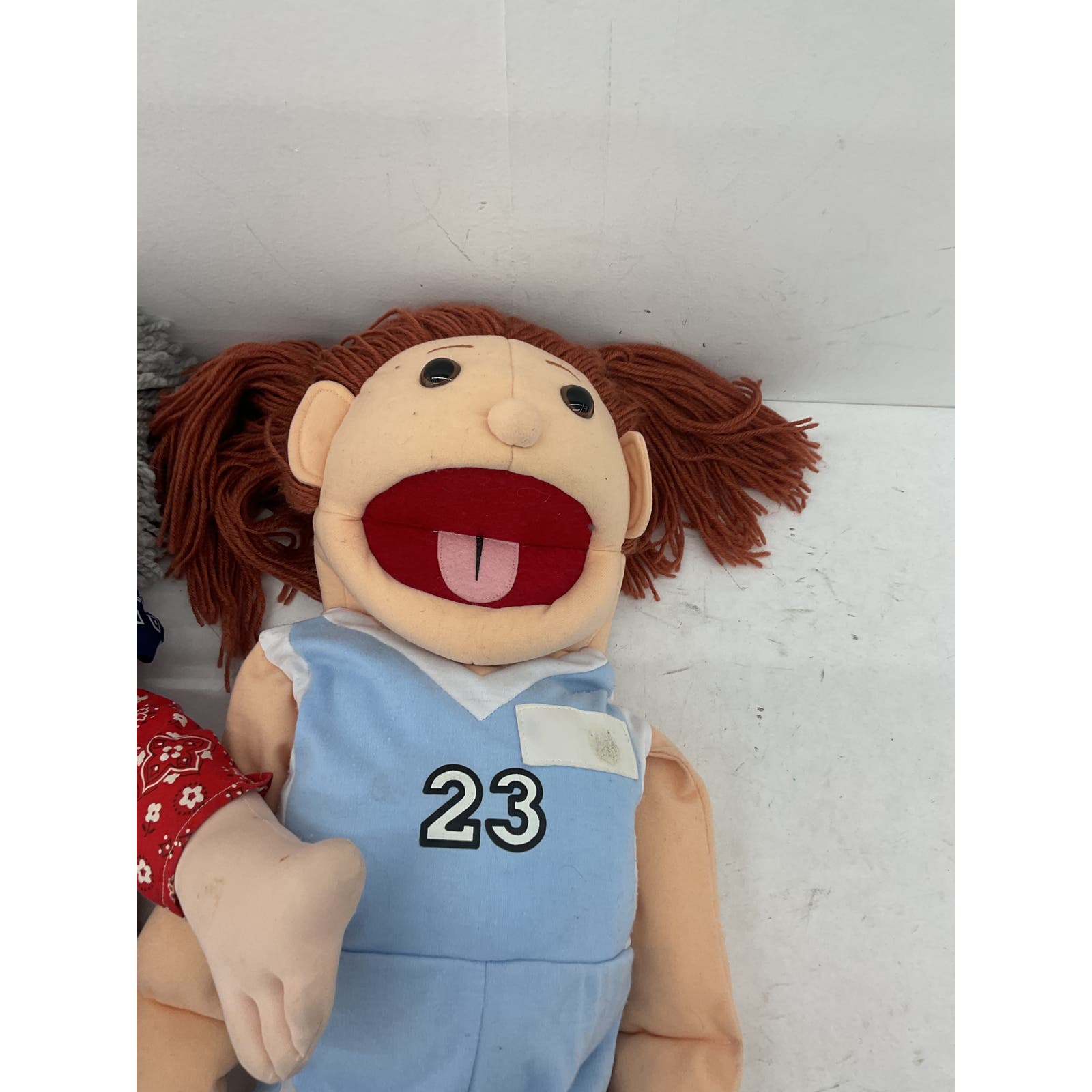 Christian Church Hand And Rod Full Body Plush Puppet Lot of 2 - Warehouse Toys