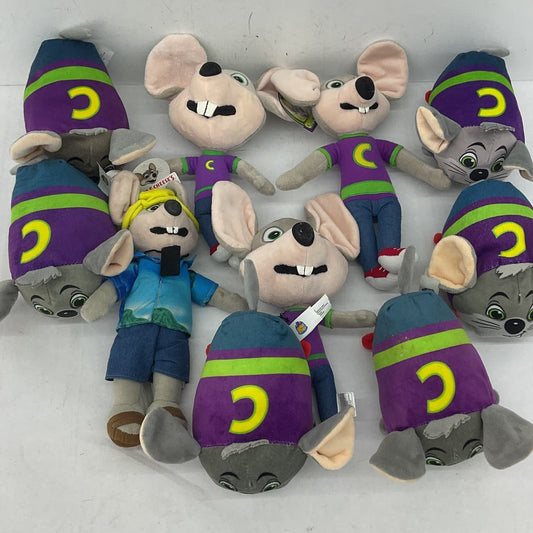 Chuck E Cheese Gray Stuffed Animal Mouse Plush Toy Wholesale Lot - Warehouse Toys