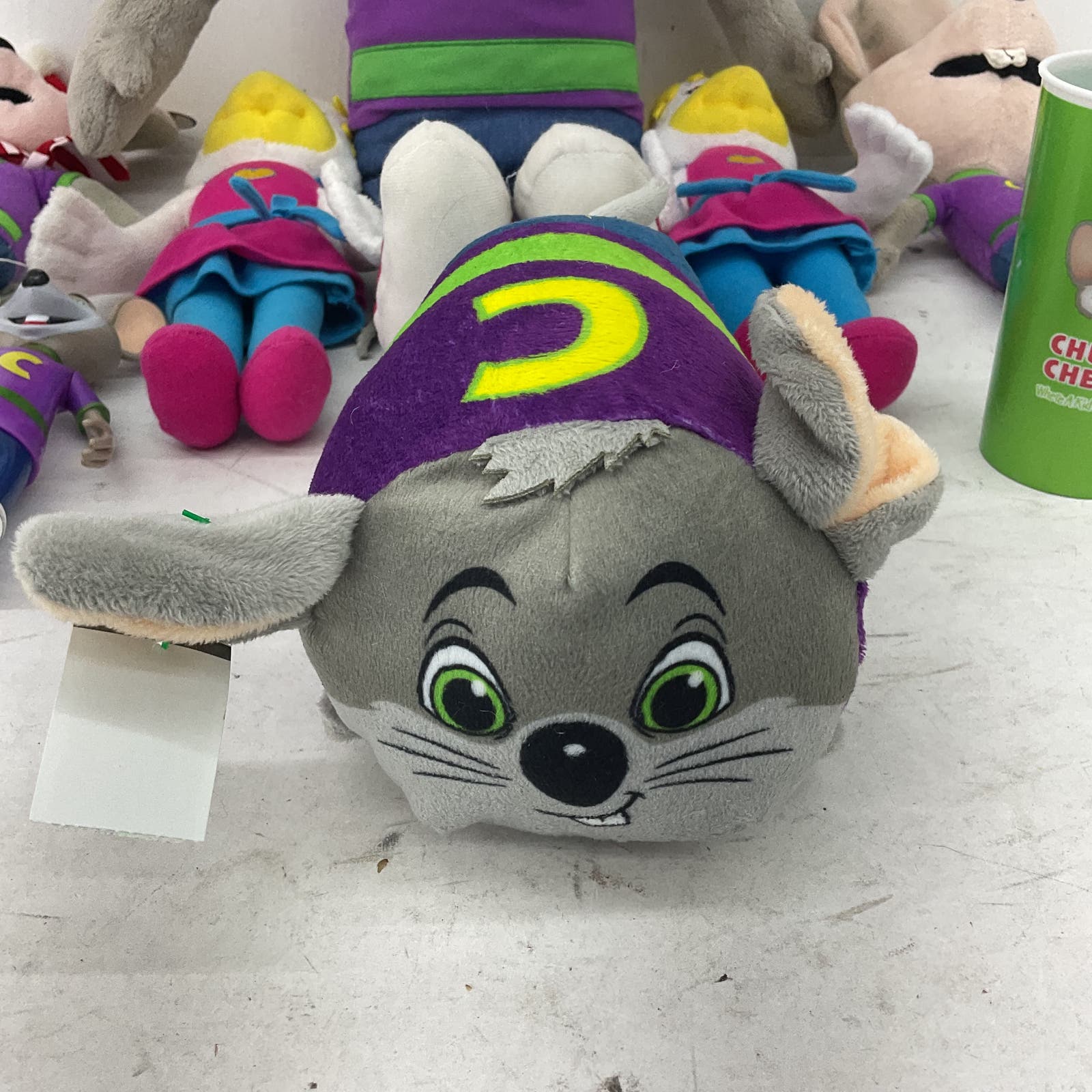 Chuck E Cheese Stuffed Animal Helen Henny Mouse Plush Toy Lot - Warehouse Toys