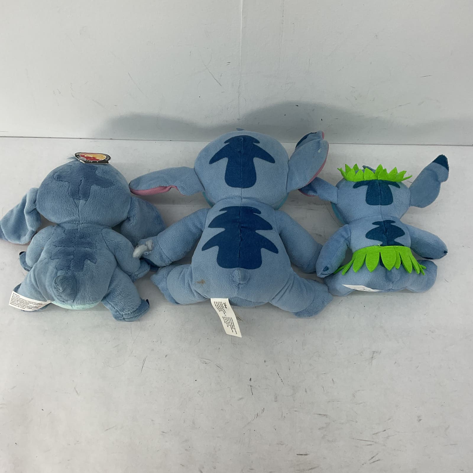 CUTE Used LOT 3 Disney Lilo & Stitch Alien Dog Plush Character Dolls Toys - Warehouse Toys