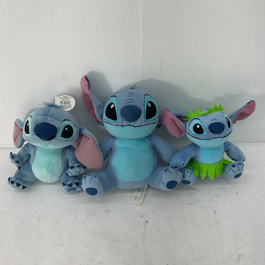 CUTE Used LOT 3 Disney Lilo & Stitch Alien Dog Plush Character Dolls Toys - Warehouse Toys