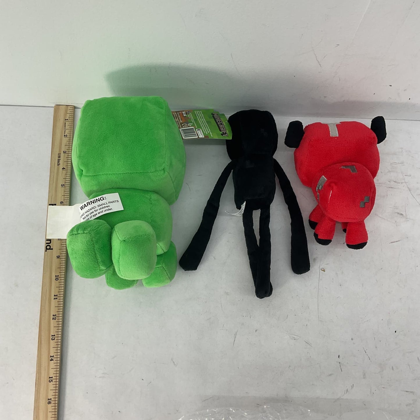 Cute Used LOT 3 Minecraft Character Plush Dolls - Warehouse Toys