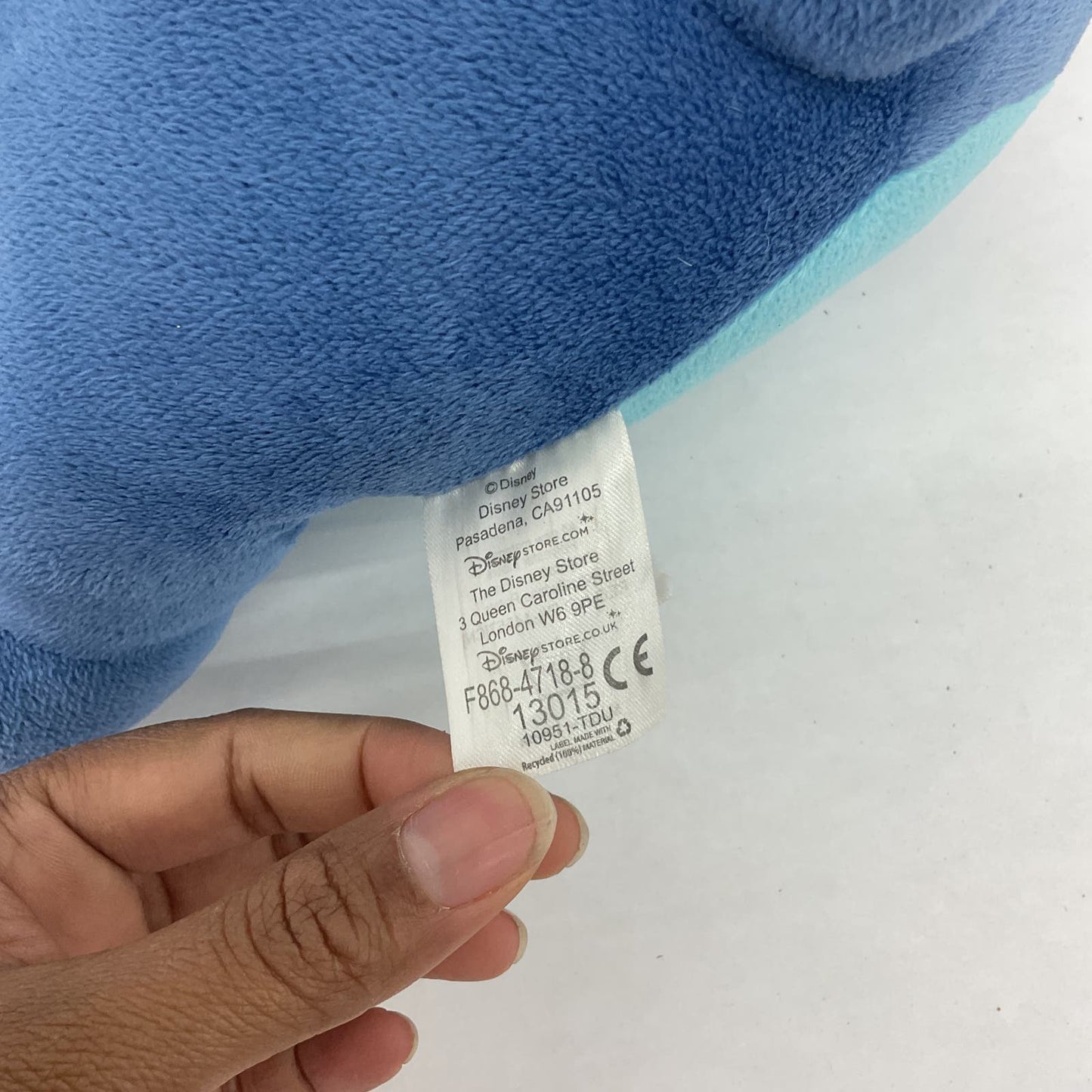 Disney Blue Lilo & Stitch Plush Stuffed Animal Toy - Warehouse Toys