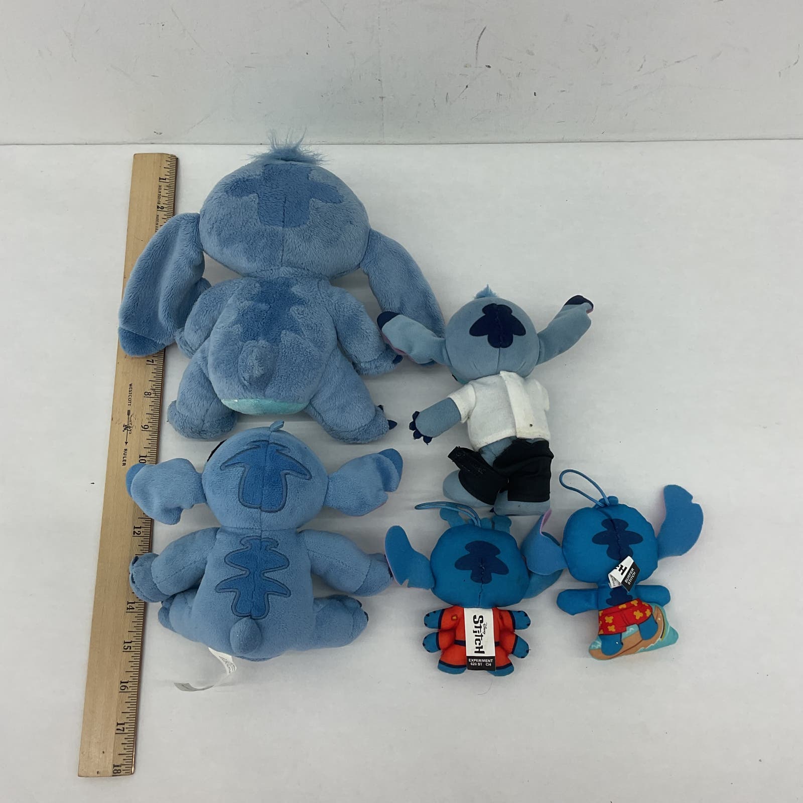 Disney Lilo & Stitch Blue Stuffed Animal Plush Toy Lot - Warehouse Toys