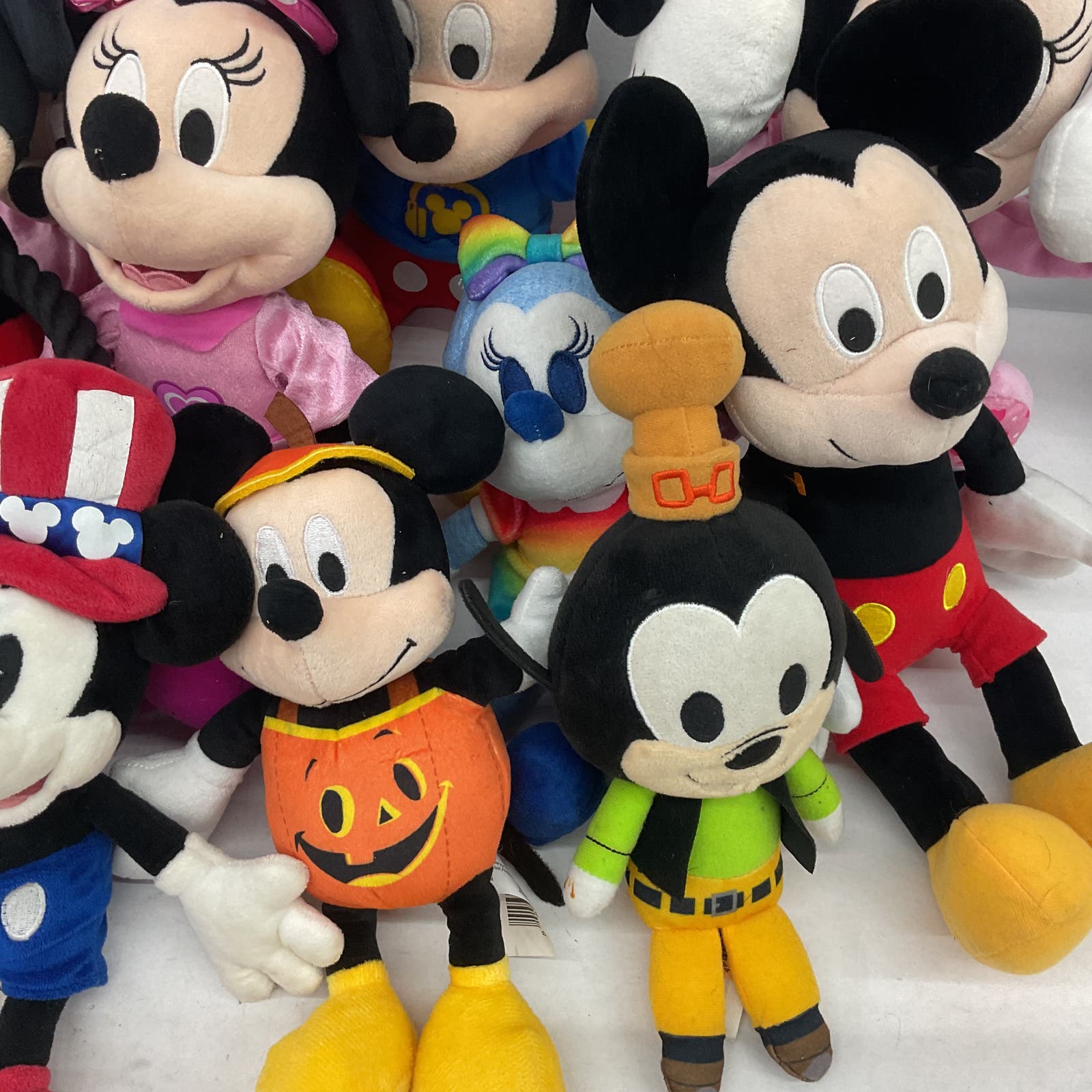 Disney Mickey and Minnie store mouse pumpkin plush