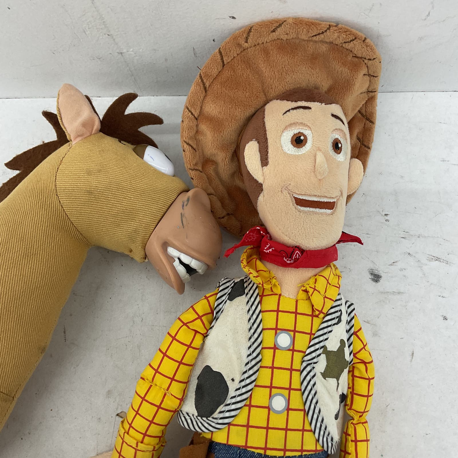 Disney Toy Story Woody and Horse Plush Toy Lot Stuffed Animals - Warehouse Toys