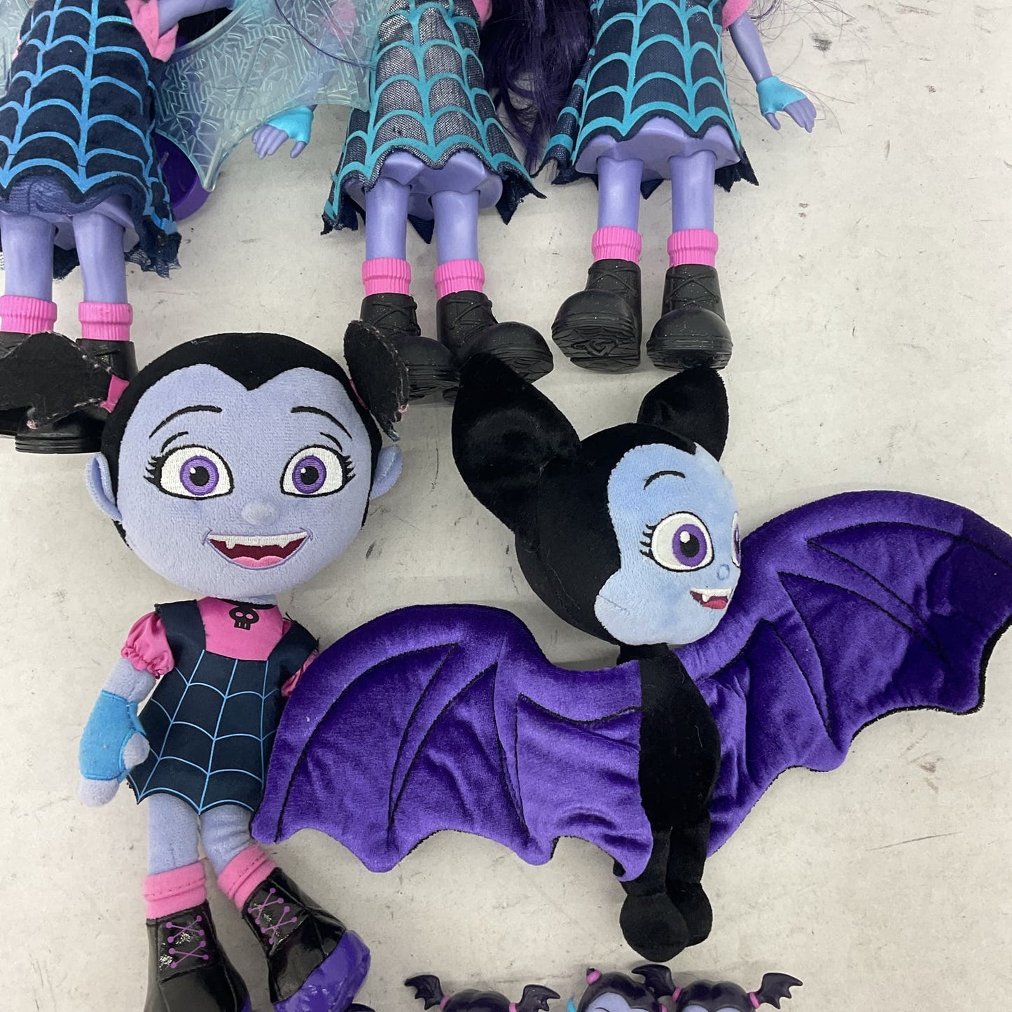 Disney Vampirina Purple Stuffed Animal Cartoon Vampire Plush Lot - Warehouse Toys