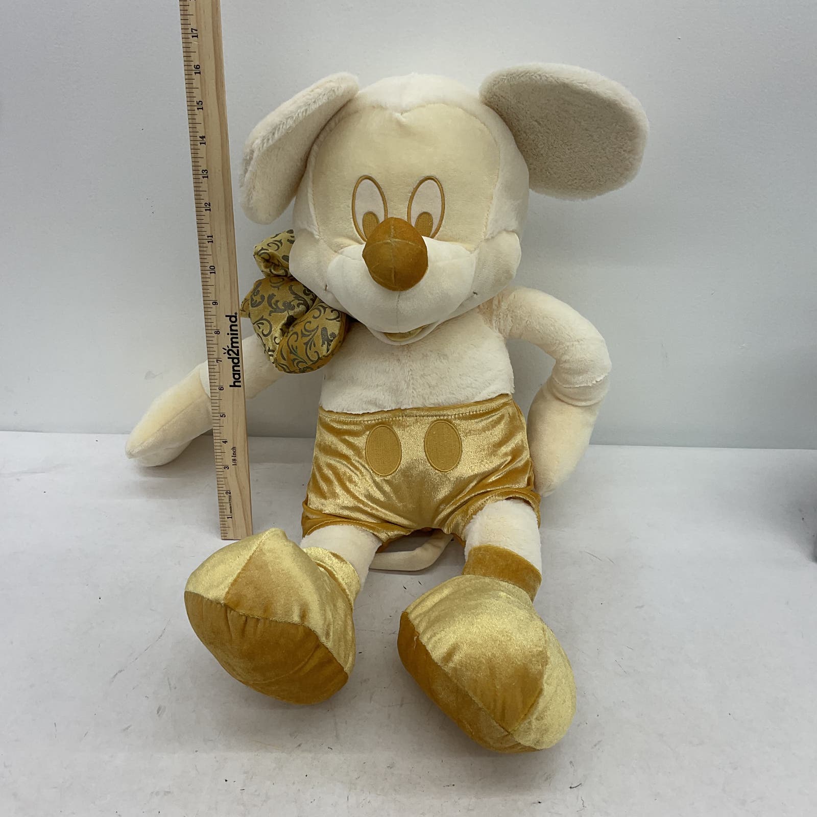 Disney Yellow Mickey Mouse Stuffed Animal Plush Toy - Warehouse Toys