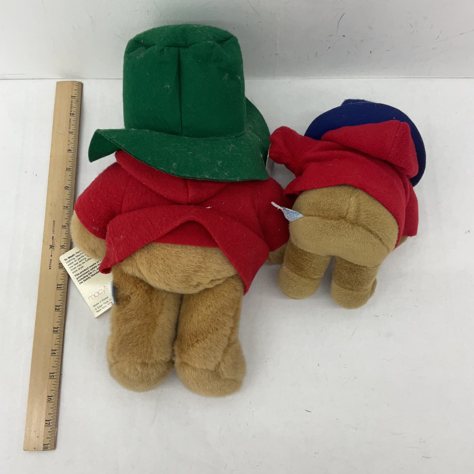 Eden Paddington Bear Macys Brown Stuffed Animal Plush Toys - Warehouse Toys