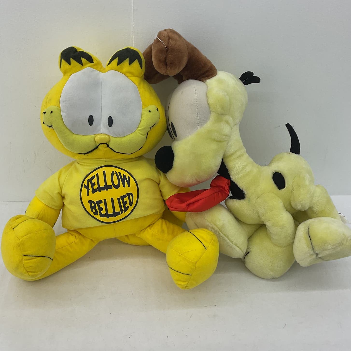 Garfield and Odie Cat Dog Plush Toy Lot Cartoon - Warehouse Toys