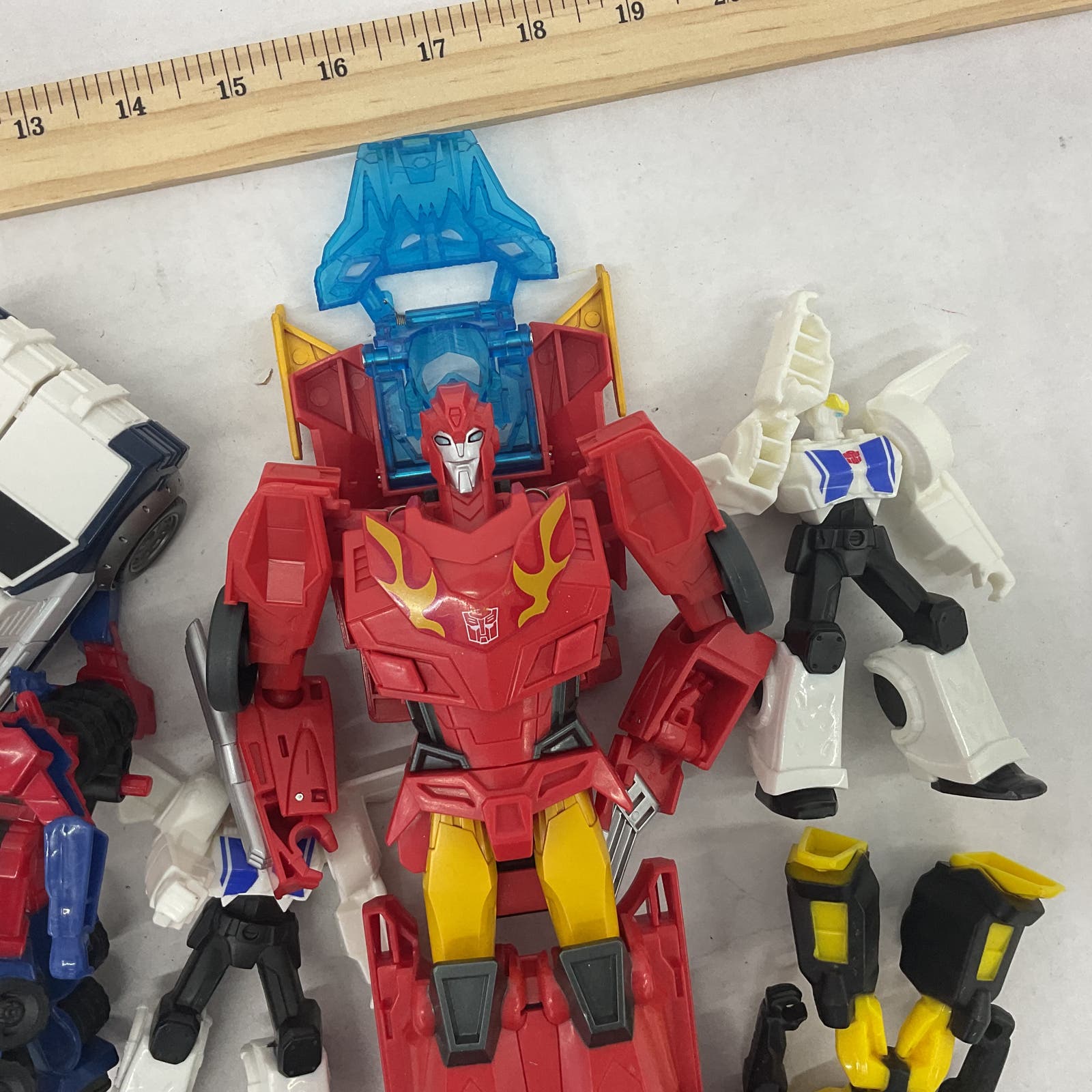 Hasbro Transformers Red Yellow Blue Car Truck Action Figure Wholesale Lot - Warehouse Toys