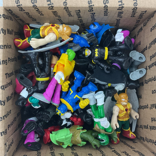 Imaginext Action Figure Lot DC Marvel Batman Power Rangers Joker Hulk - Warehouse Toys