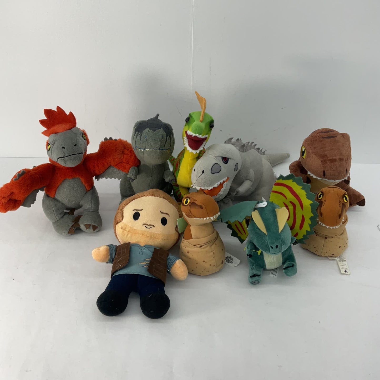 Jurassic Park World Movie Dinosaur Stuffed Animal Plush Toy Lot - Warehouse Toys