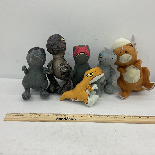 Jurassic World Park Brown Stuffed Animal Dinosaur Plush Toy Lot - Warehouse Toys