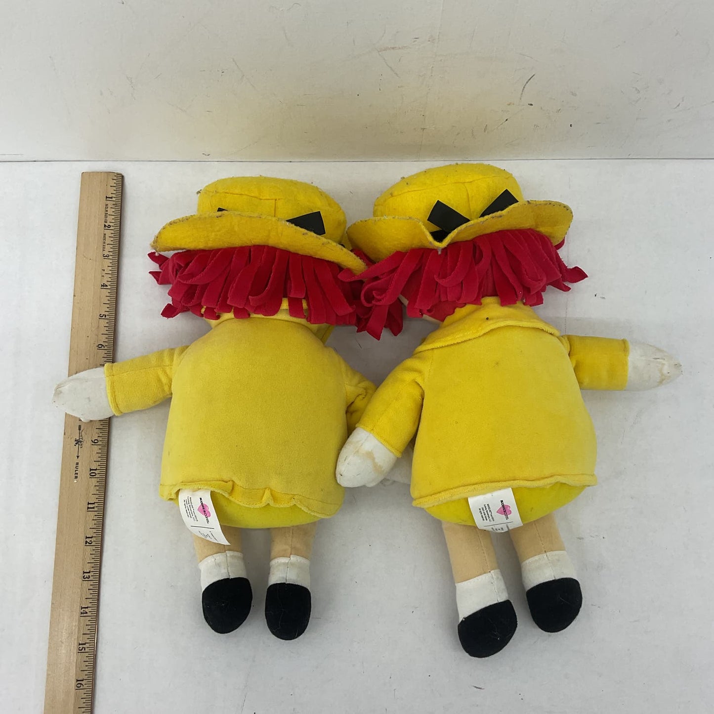 Kohl's Madeline Storybook Character Yellow Stuffed Animal Plush Toy Lot - Warehouse Toys