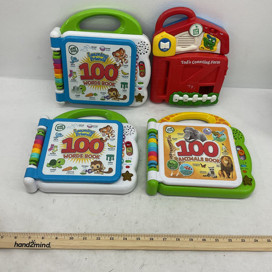 Leap Frog Animals Words Tads Counting Farm Educational Lot - Warehouse Toys