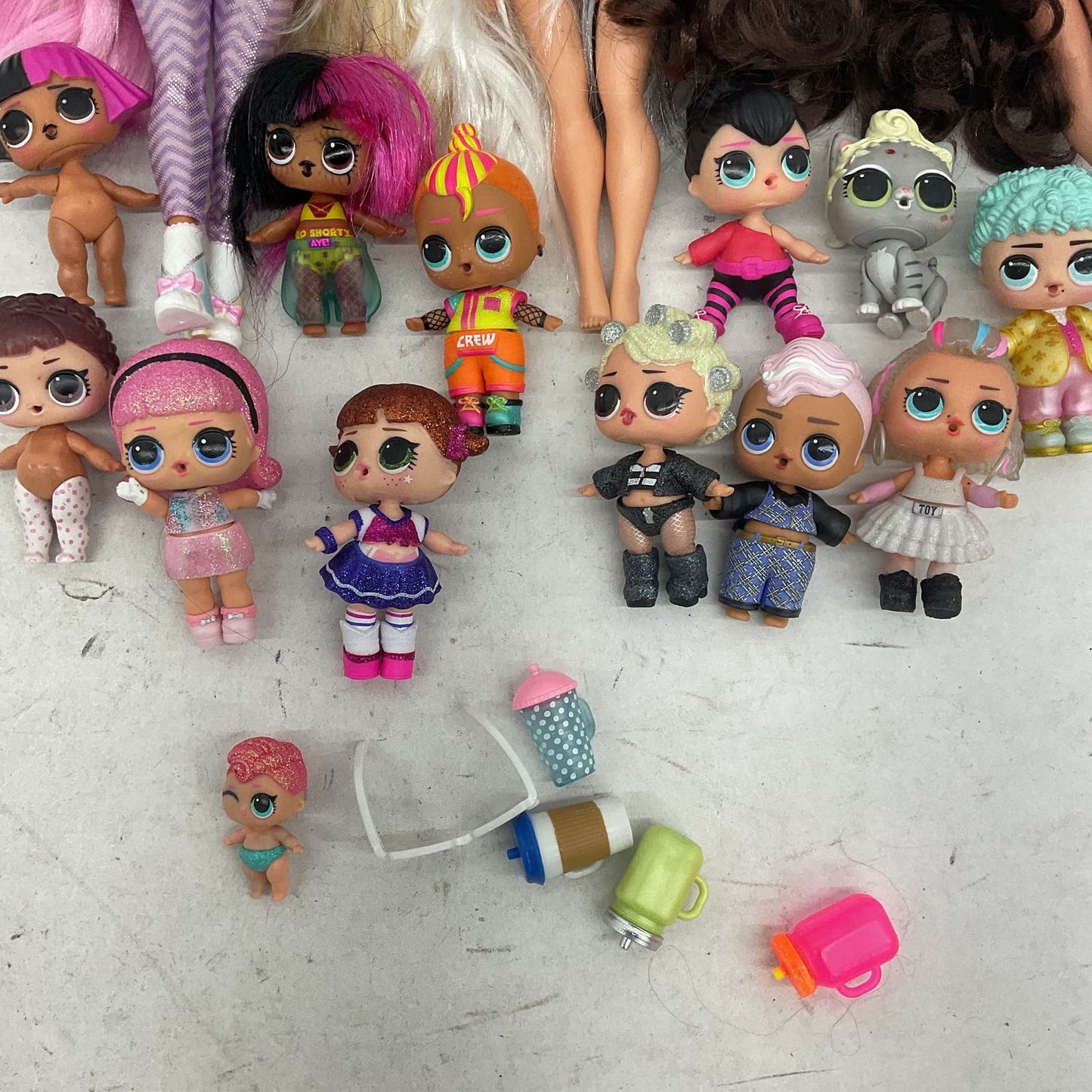 LOL Surprise Green Pink Purple Fashion Doll Wholesale Toy Dolls Lot - Warehouse Toys