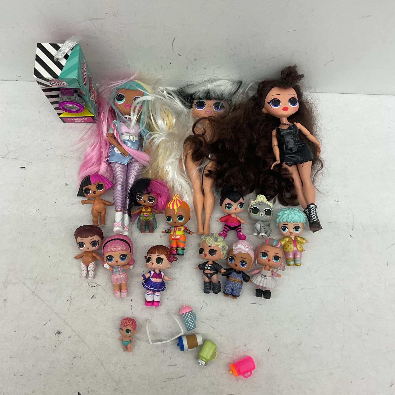 LOL Surprise Green Pink Purple Fashion Doll Wholesale Toy Dolls Lot - Warehouse Toys