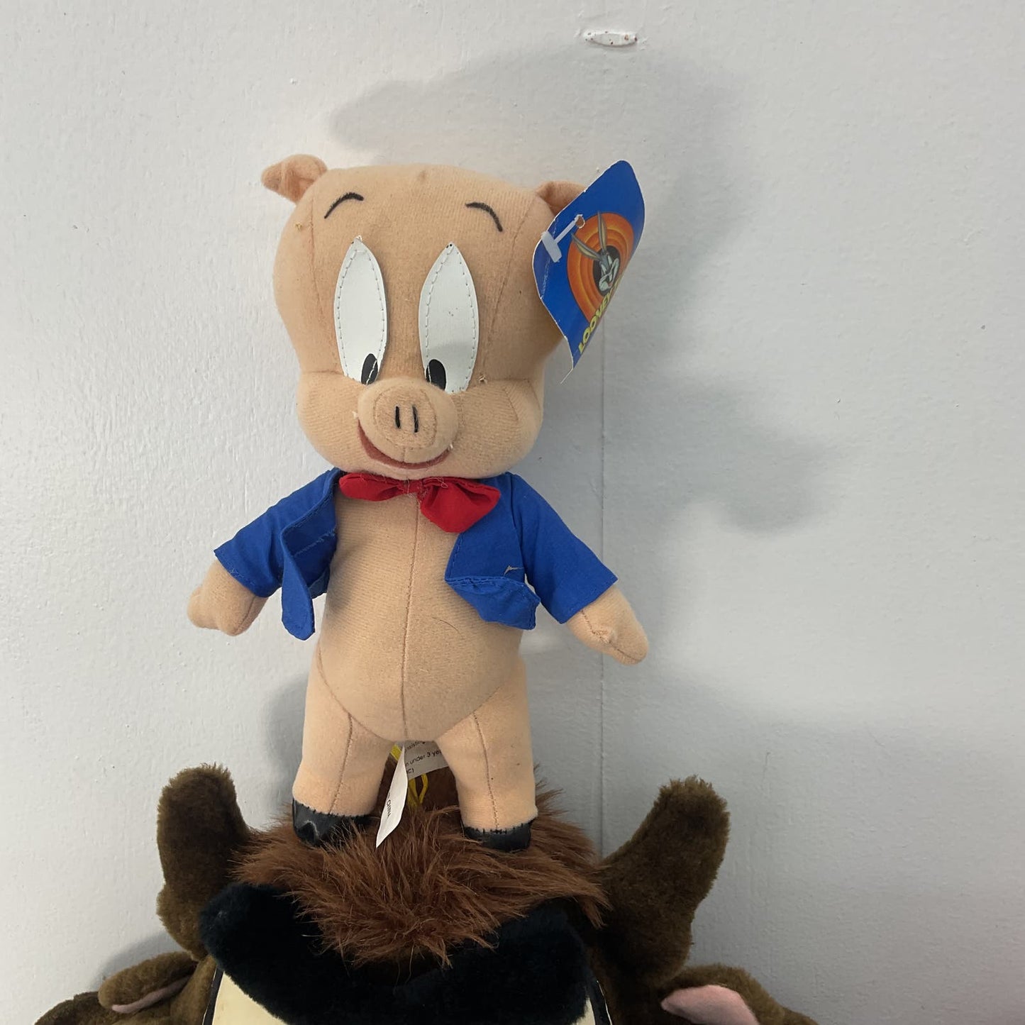 Looney Tunes Stuffed Animal Plush Lot Taz Tweety Porky Pig Marvin - Warehouse Toys