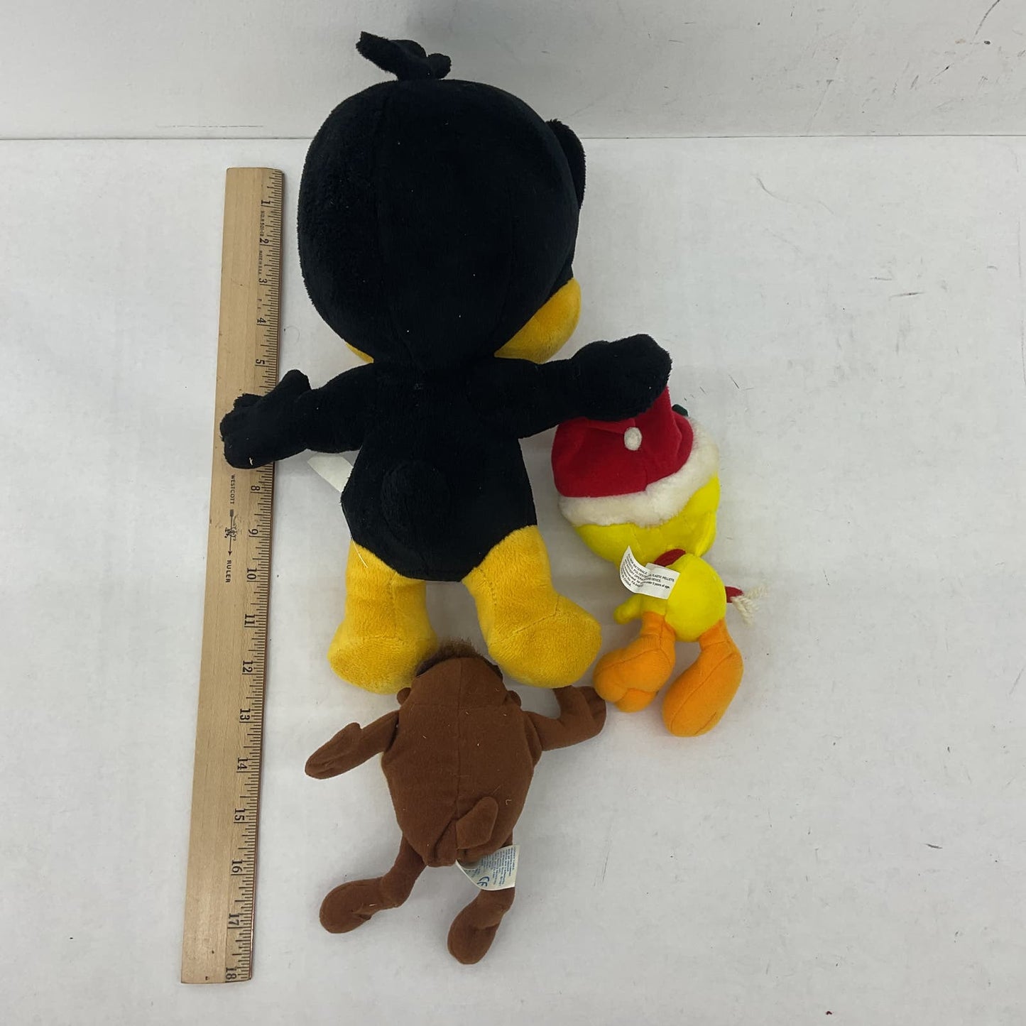 Looney Tunes Stuffed Animal Plush Toy Lot Tweety Taz Tiny Toons - Warehouse Toys