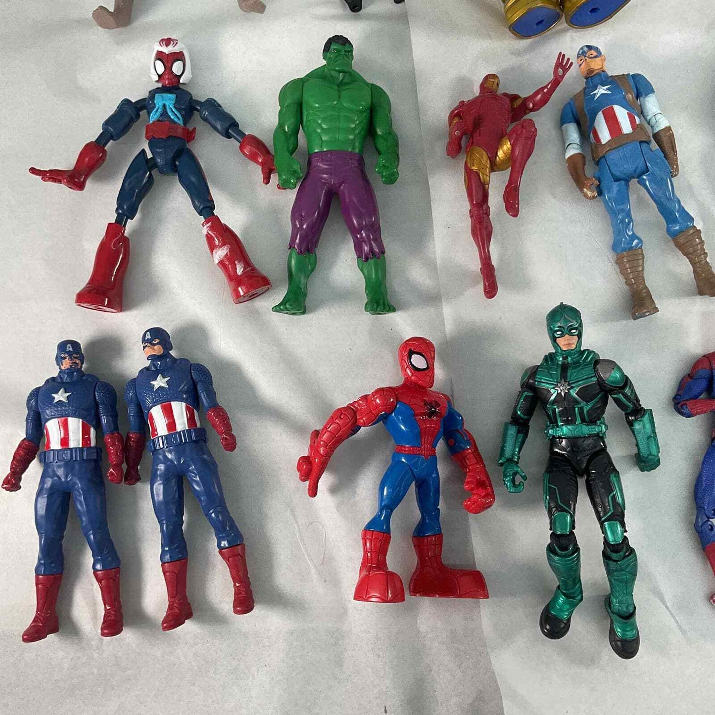 LOT 20 Disney Marvel Action Figures Spiderman Antman Guardians of the Galaxy - Warehouse Toys